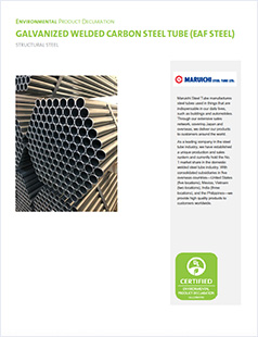 GALVANIZED WELDEED CARBON STEEL TUBE (EAF STEEL)